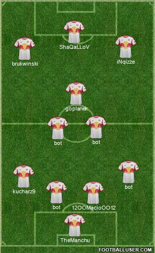 New York Red Bulls Formation 2014