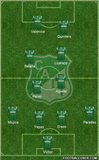 AC Deportivo Cali Formation 2014