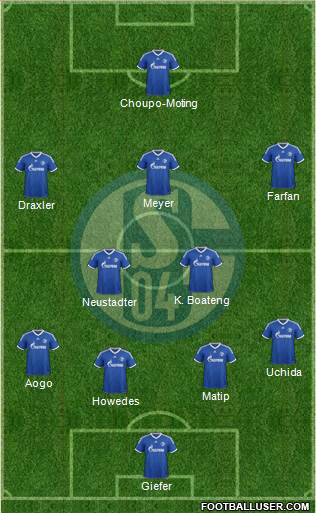 FC Schalke 04 Formation 2014