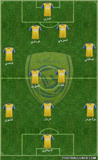 Al-Nassr (KSA) Formation 2014