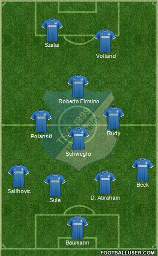 TSG 1899 Hoffenheim Formation 2014