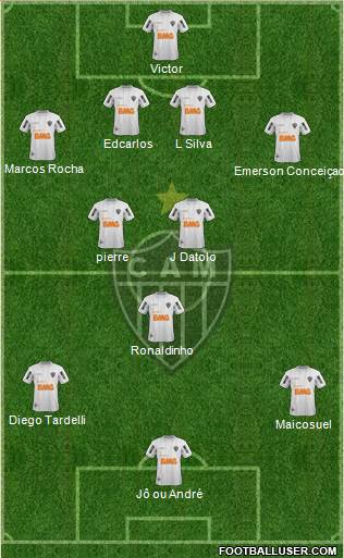 C Atlético Mineiro Formation 2014