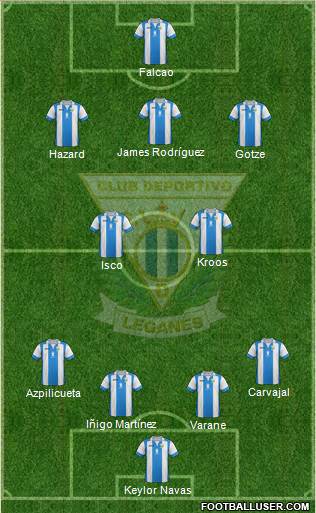 C.D. Leganés S.A.D. Formation 2014