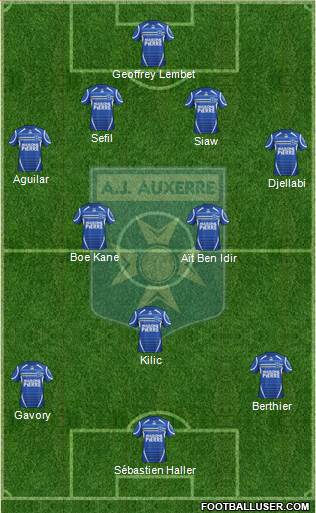 A.J. Auxerre Formation 2014