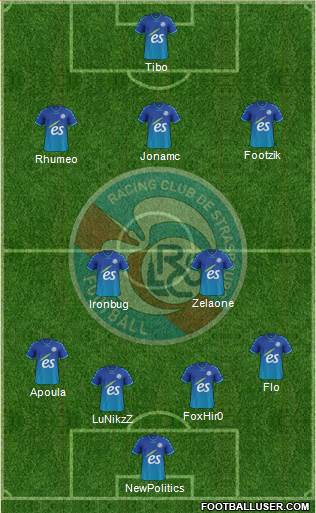 Racing Club de Strasbourg-Football Formation 2014