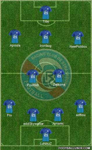 Racing Club de Strasbourg-Football Formation 2014