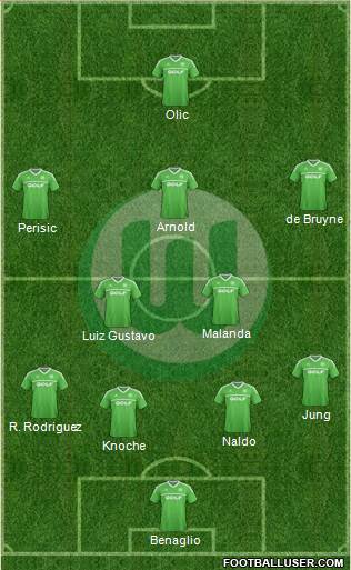 VfL Wolfsburg Formation 2014