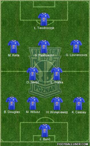 Lech Poznan Formation 2014