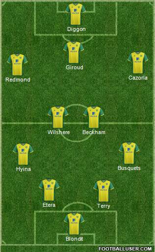 Norwich City Formation 2014