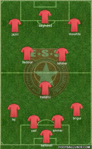 Etoile Sportive du Sahel Formation 2014