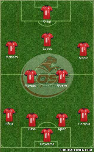 LOSC Lille Métropole Formation 2014