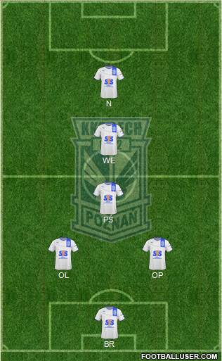 Lech Poznan Formation 2014