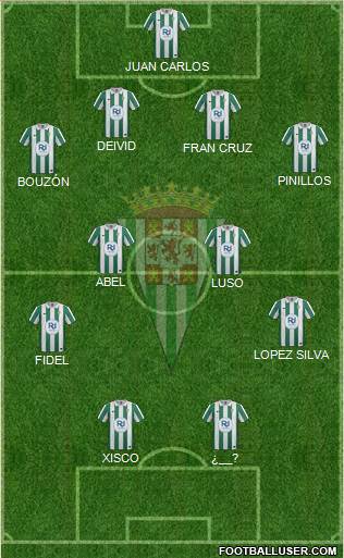 Córdoba C.F., S.A.D. Formation 2014