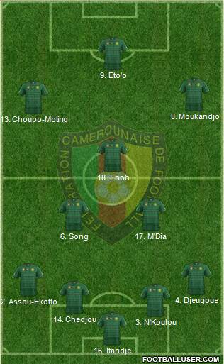 Cameroon Formation 2014