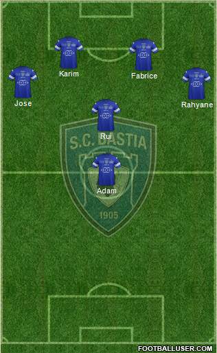 Sporting Club Bastia Formation 2014