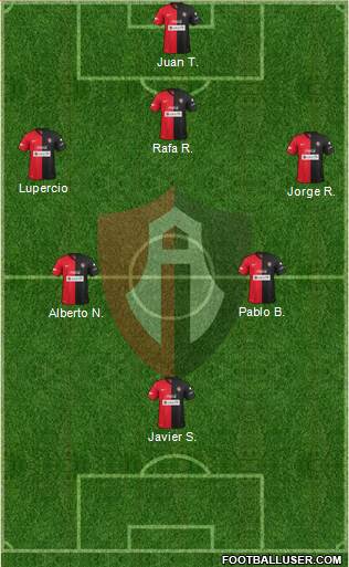 Club Deportivo Atlas Formation 2014