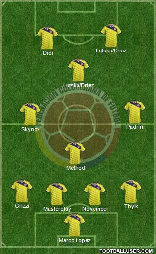 Colombia Formation 2014