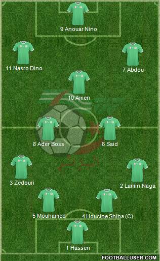 Algeria Formation 2014