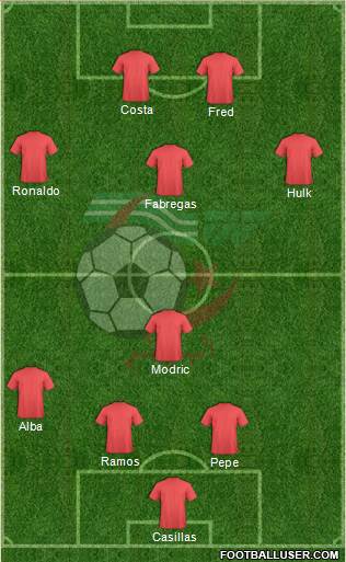 Algeria Formation 2014