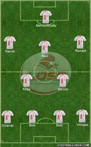 LOSC Lille Métropole Formation 2014