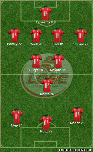 LOSC Lille Métropole Formation 2014