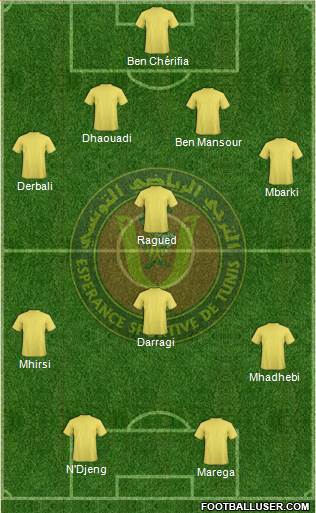 Espérance Sportive de Tunis Formation 2014