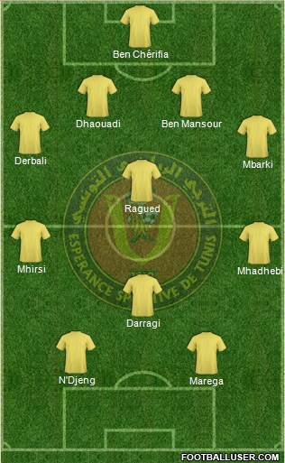 Espérance Sportive de Tunis Formation 2014
