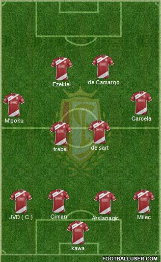 R Standard de Liège Formation 2014