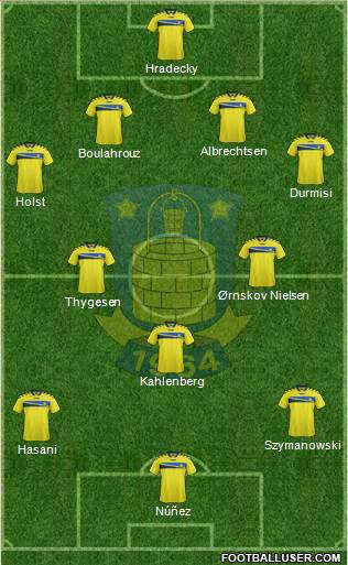 Brøndbyernes Idrætsforening Formation 2014