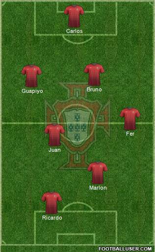 Portugal Formation 2014