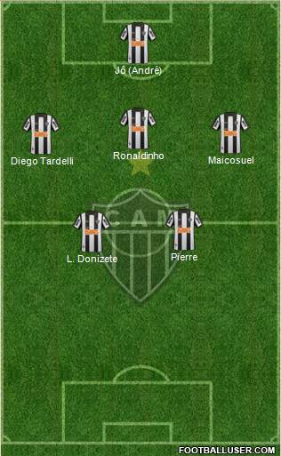 C Atlético Mineiro Formation 2014