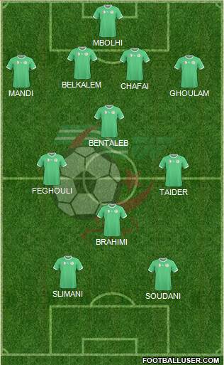 Algeria Formation 2014