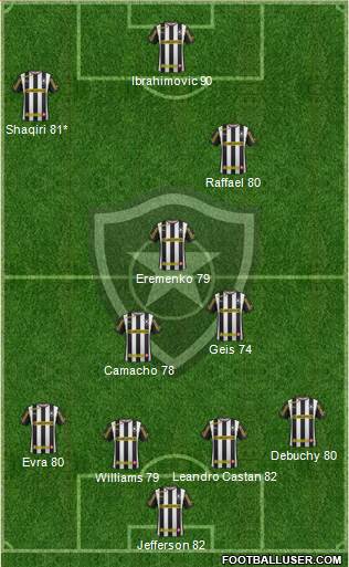 Botafogo FR Formation 2014