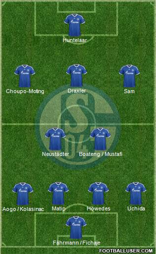 FC Schalke 04 Formation 2014