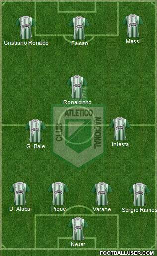 CDC Atlético Nacional Formation 2014