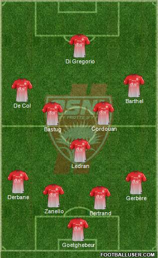 A.S. Nancy Lorraine Formation 2014