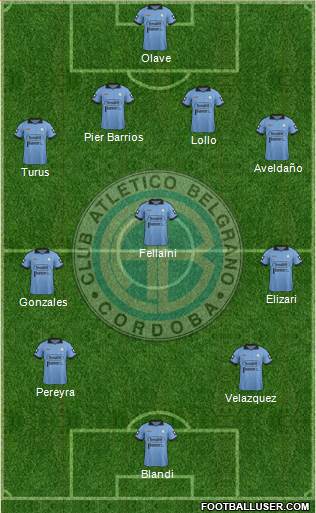 Belgrano de Córdoba Formation 2014