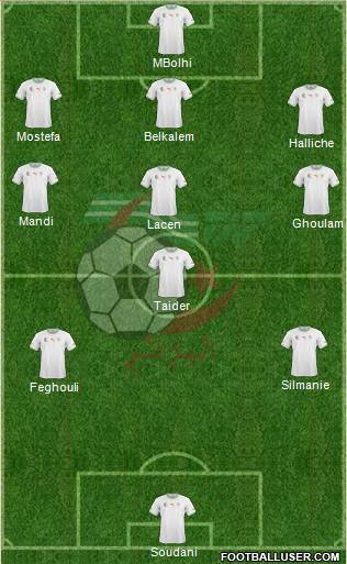 Algeria Formation 2014