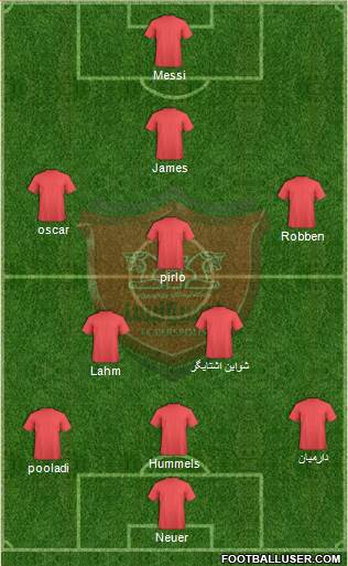 Persepolis Tehran Formation 2014