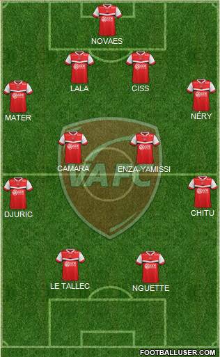 Valenciennes Football Club Formation 2014