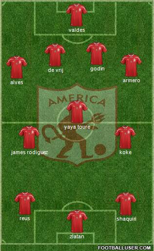 CD América de Cali Formation 2014