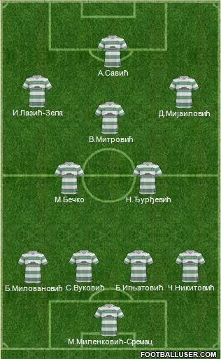 Celtic Formation 2014