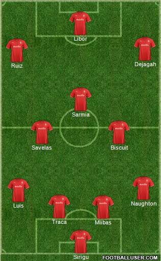 Cardiff City Formation 2014