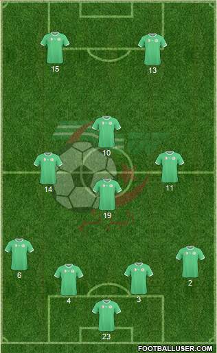 Algeria Formation 2014