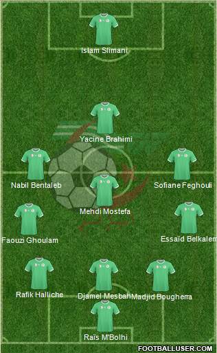 Algeria Formation 2014