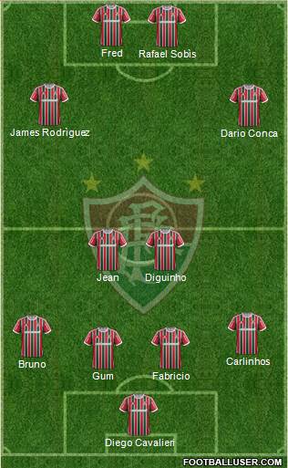 Fluminense FC Formation 2014