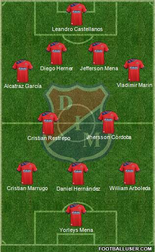 CD Independiente Medellín Formation 2014