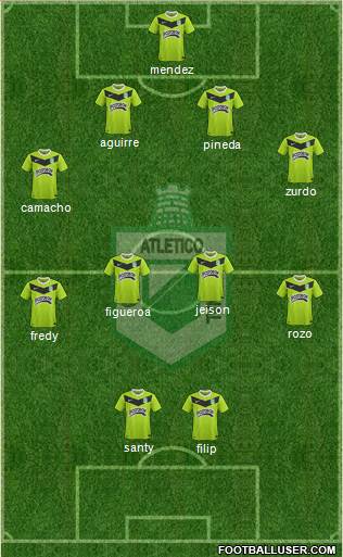 CDC Atlético Nacional Formation 2014