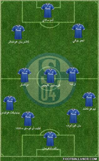 FC Schalke 04 Formation 2014