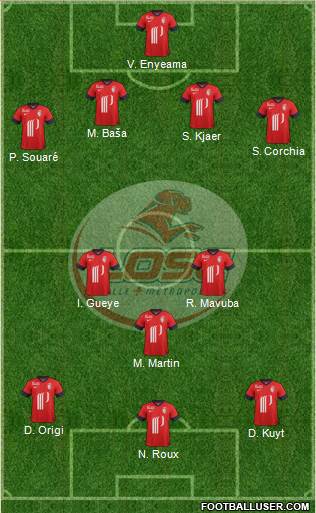 LOSC Lille Métropole Formation 2014